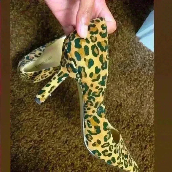 Animal print leopard Karen scott Beautiful shoes - Picture 2 of 5